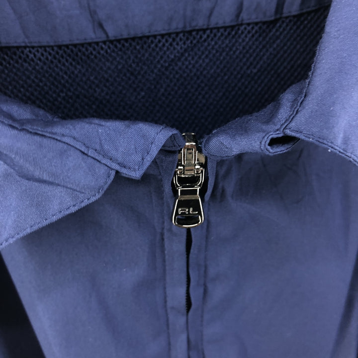 Ralph Lauren POLO by Ralph Lauren Swing Top Sports Jacket Men's XL polyester navy blue type Vintage Second Hand