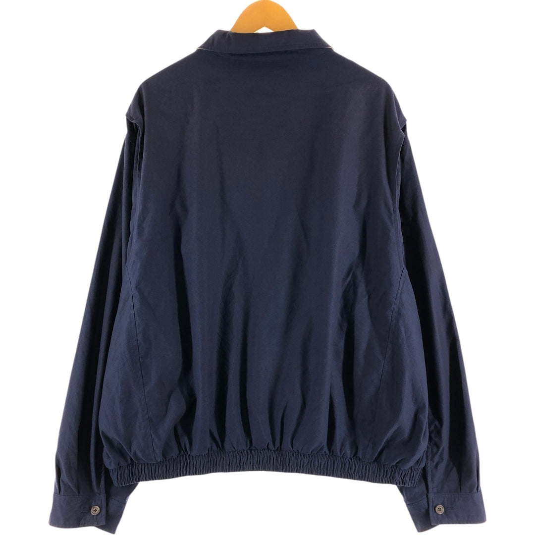 Ralph Lauren POLO by Ralph Lauren Swing Top Sports Jacket Men's XXL polyester navy blue type Vintage Second Hand