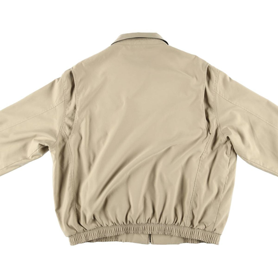 Ralph Lauren POLO by Ralph Lauren Swing Top Sports Jacket Men's XL polyester Beige type Vintage Second Hand