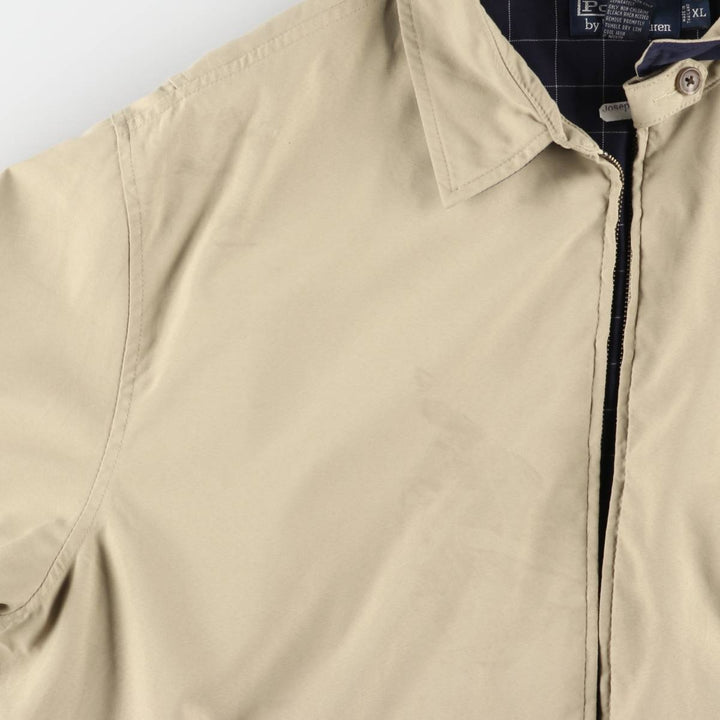 Ralph Lauren POLO by Ralph Lauren Swing Top Sports Jacket Men's XL polyester Beige type Vintage Second Hand