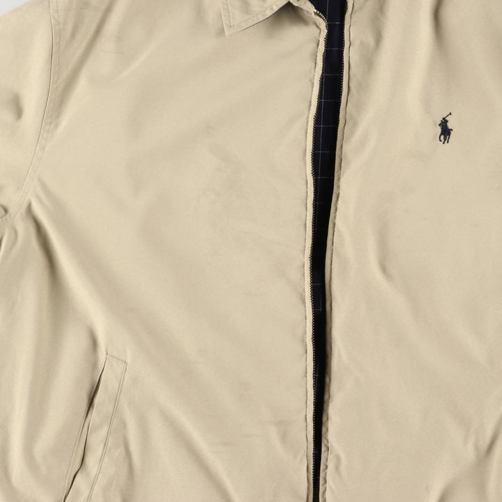 Ralph Lauren POLO by Ralph Lauren Swing Top Sports Jacket Men's XL polyester Beige type Vintage Second Hand
