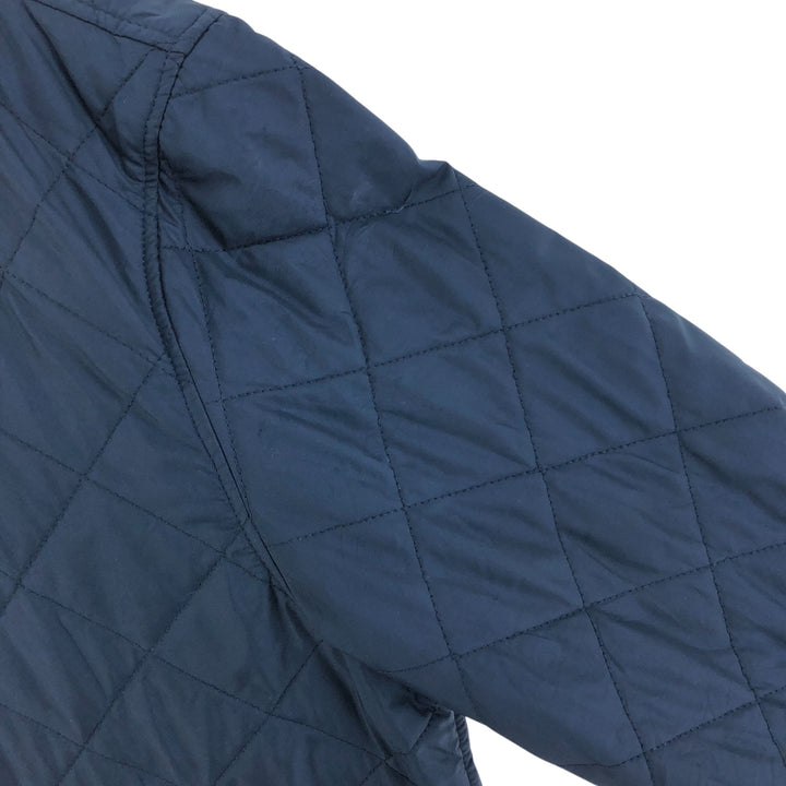 Ralph Lauren POLO RALPH LAUREN Quilted Harrington Jacket Swing Top Men's M polyester navy blue type Vintage Second Hand