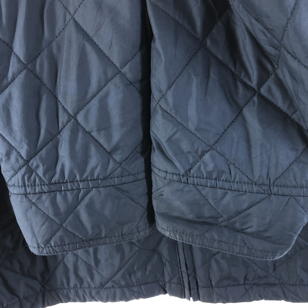 Ralph Lauren POLO RALPH LAUREN Quilted Harrington Jacket Swing Top Men's M polyester navy blue type Vintage Second Hand