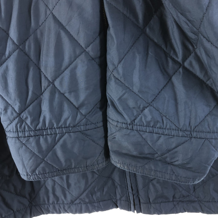 Ralph Lauren POLO RALPH LAUREN Quilted Harrington Jacket Swing Top Men's M polyester navy blue type Vintage Second Hand