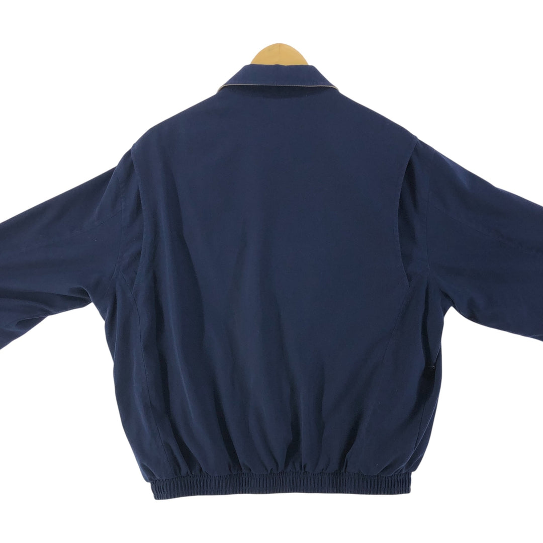 Ralph Lauren POLO by Ralph Lauren Swing Top Sports Jacket Men's M polyester navy blue type Vintage Second Hand