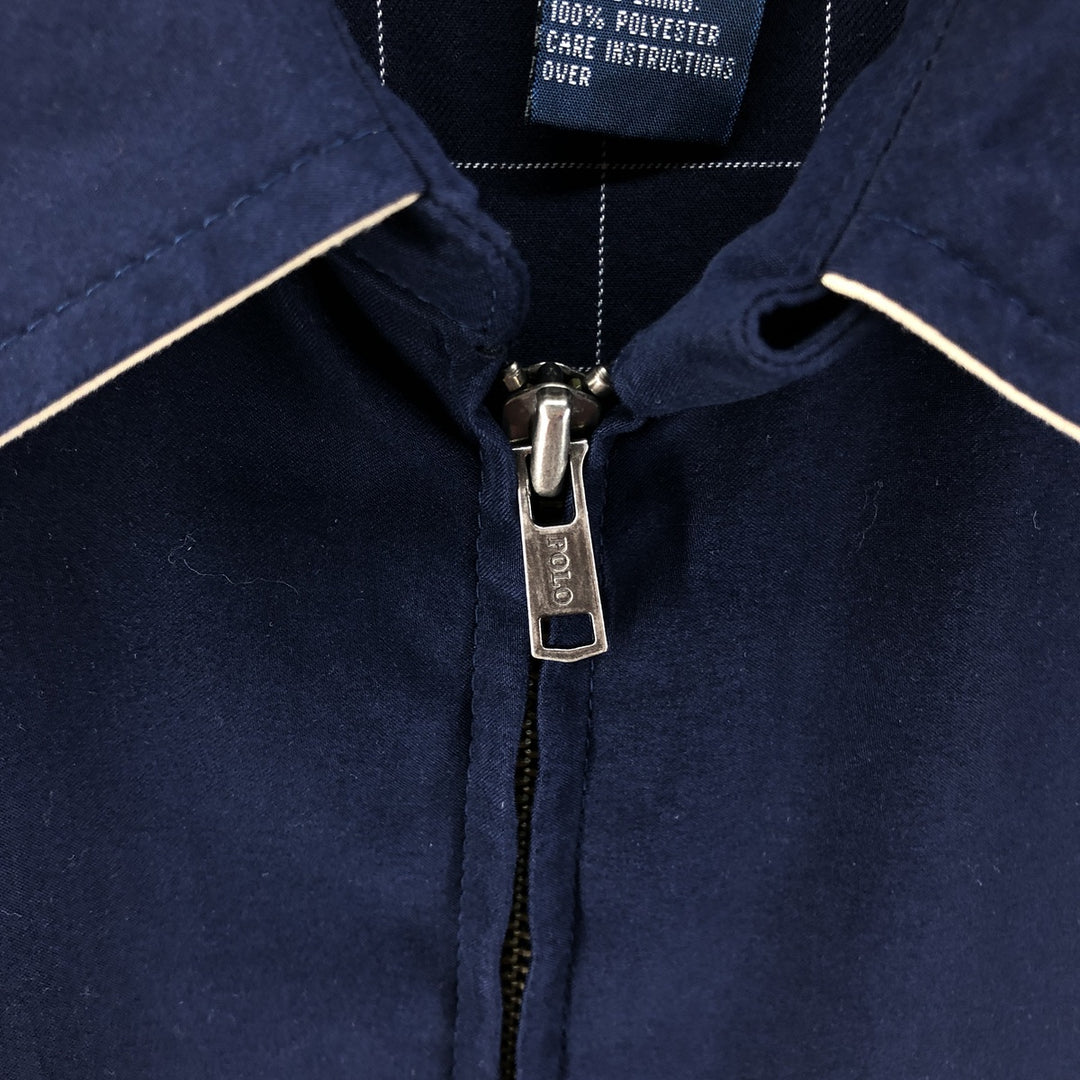 Ralph Lauren POLO by Ralph Lauren Swing Top Sports Jacket Men's M polyester navy blue type Vintage Second Hand