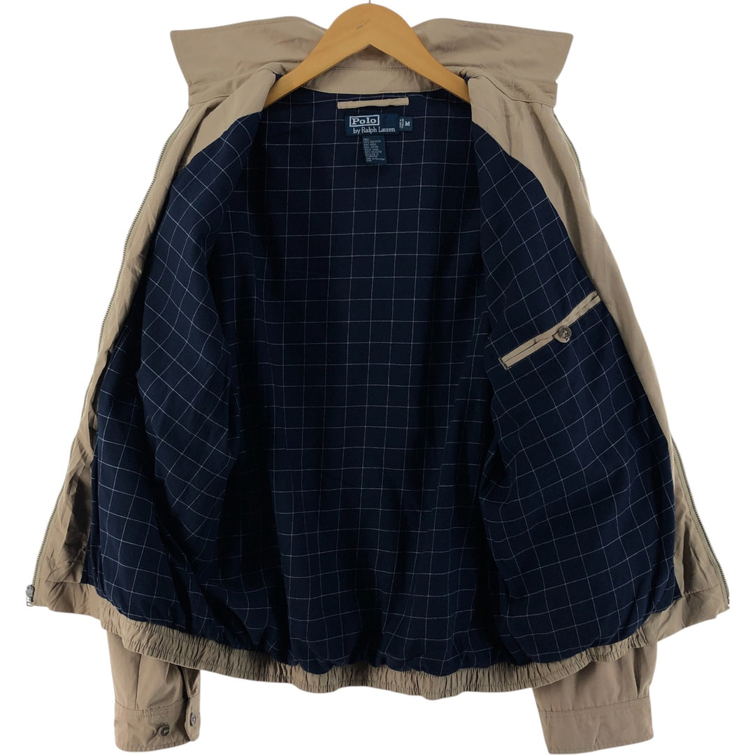 Ralph Lauren POLO by Ralph Lauren Swing Top Sports Jacket Men's M polyester Beige type Vintage Second Hand