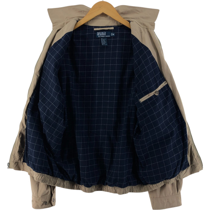 Ralph Lauren POLO by Ralph Lauren Swing Top Sports Jacket Men's M polyester Beige type Vintage Second Hand