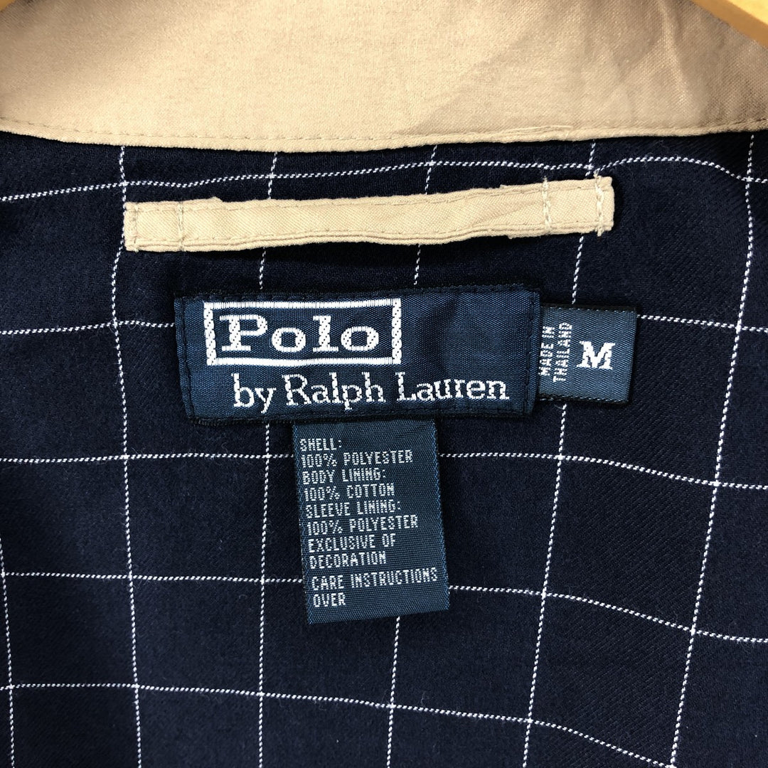 Ralph Lauren POLO by Ralph Lauren Swing Top Sports Jacket Men's M polyester Beige type Vintage Second Hand