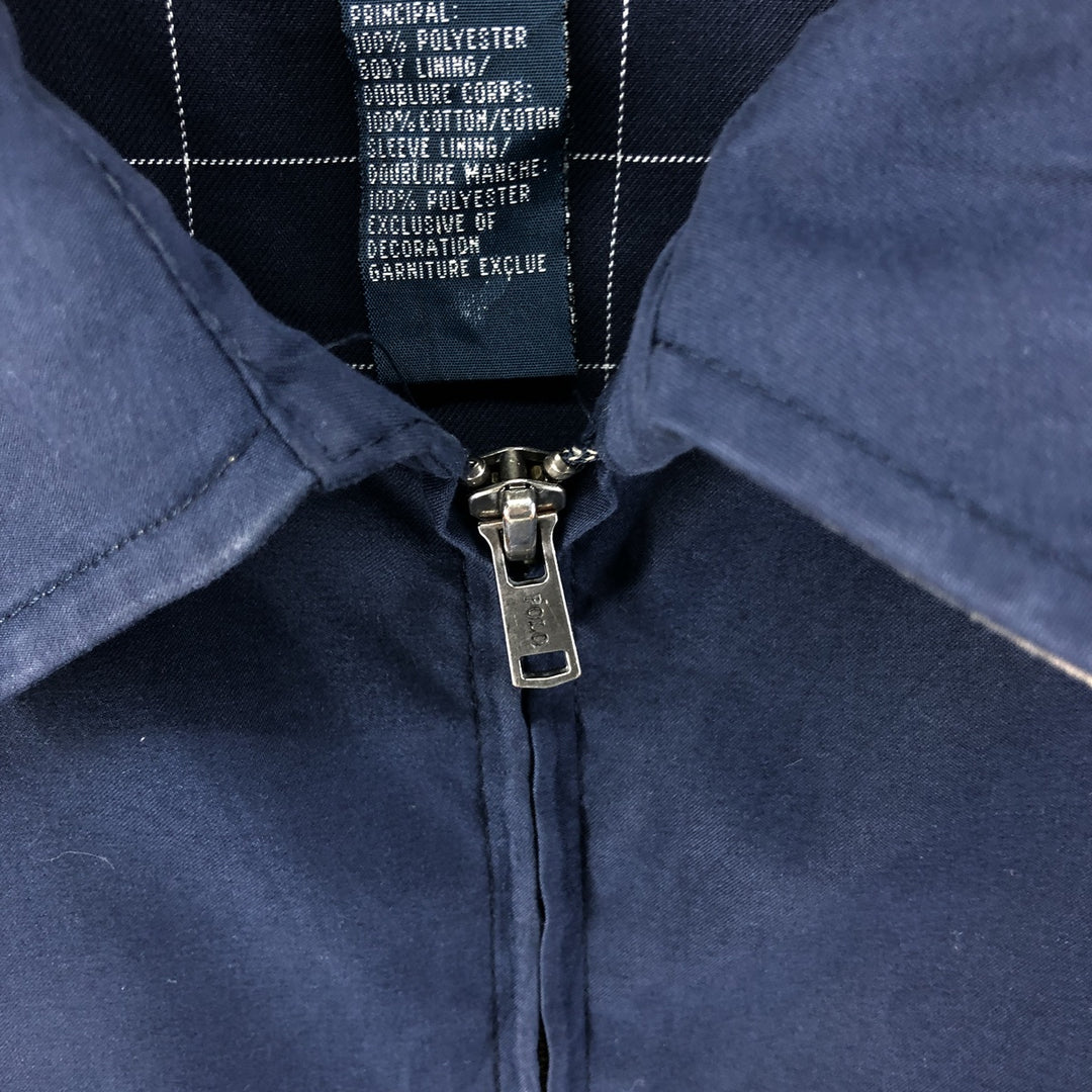Ralph Lauren POLO by Ralph Lauren Swing Top Sports Jacket Men's L size polyester navy blue type Vintage Second Hand
