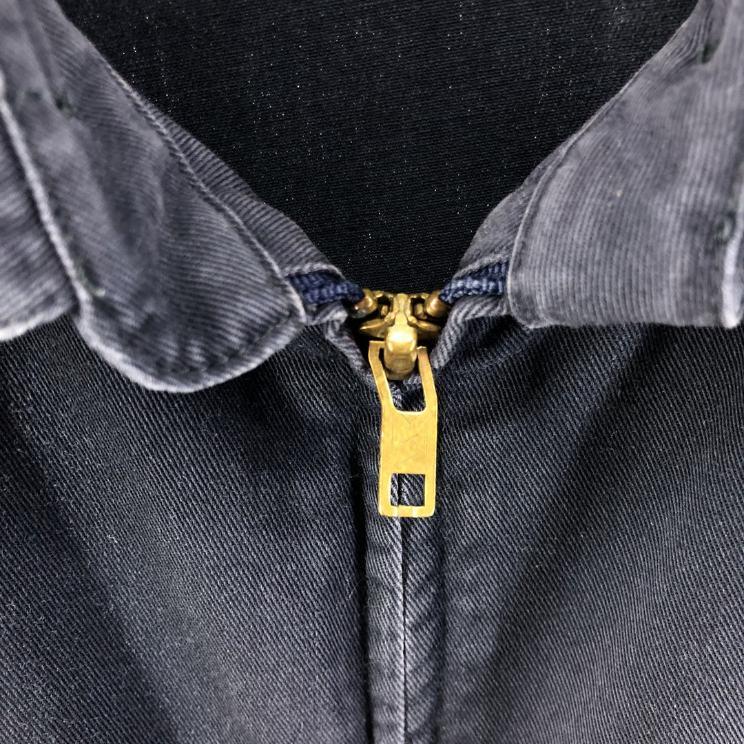 Ralph Lauren POLO by Ralph Lauren Swing Top Sports Jacket Men's XXL cotton navy blue type Vintage Second Hand