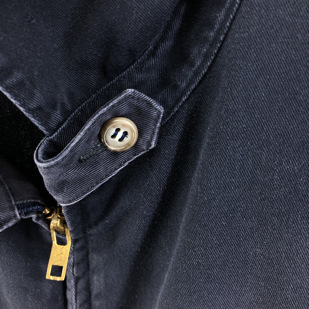 Ralph Lauren POLO by Ralph Lauren Swing Top Sports Jacket Men's XXL cotton navy blue type Vintage Second Hand