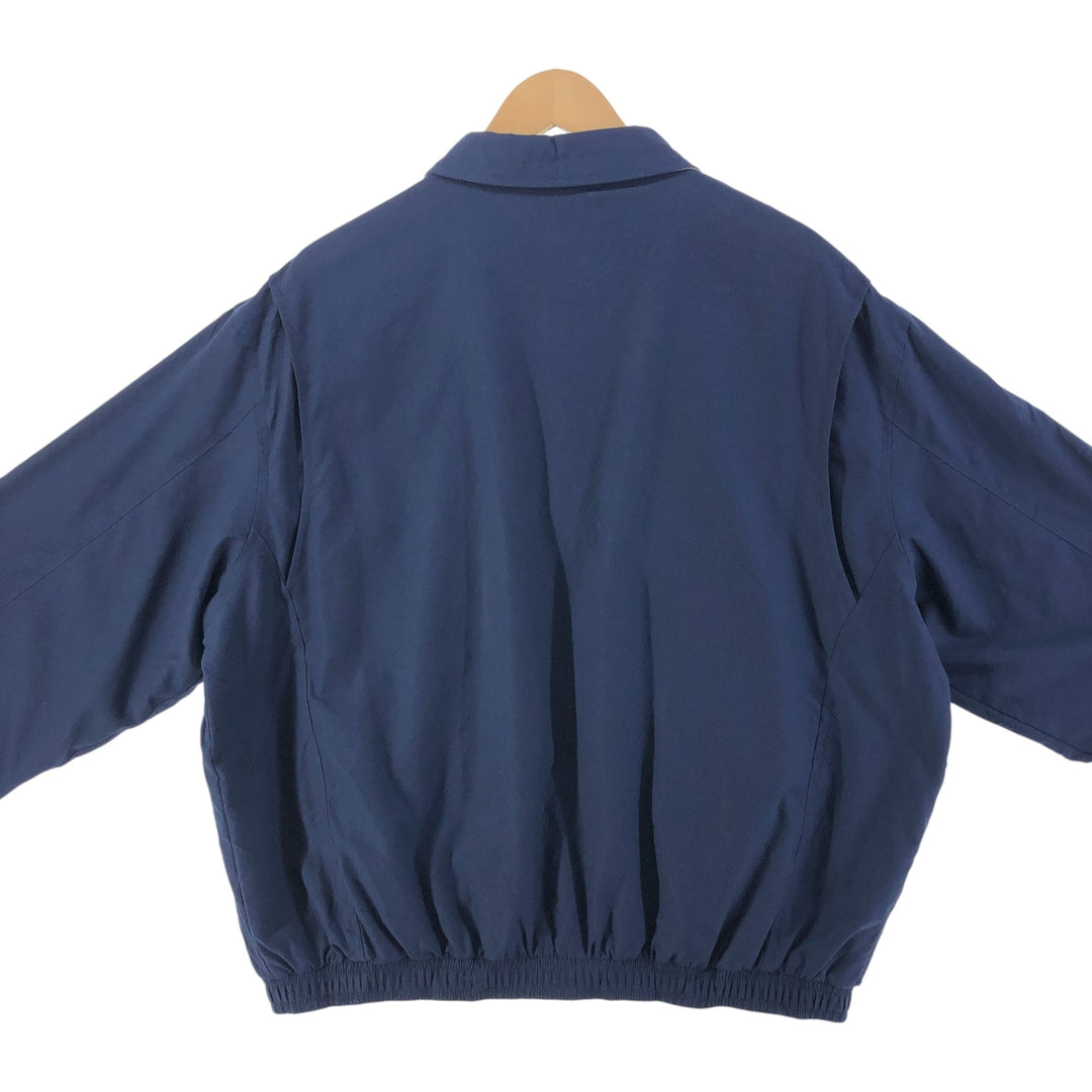 Ralph Lauren POLO by Ralph Lauren Swing Top Sports Jacket Men's XL polyester navy blue type Vintage Second Hand