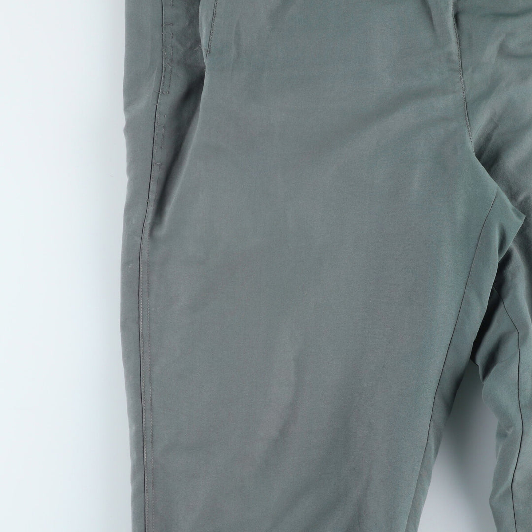 00'S Adidas warm-up pants, nylon pants, rustling pants, men's size L polyester Khaki type Vintage Second Hand