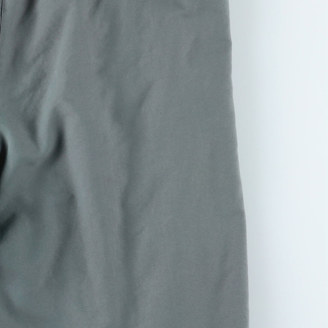 00'S Adidas warm-up pants, nylon pants, rustling pants, men's size L polyester Khaki type Vintage Second Hand