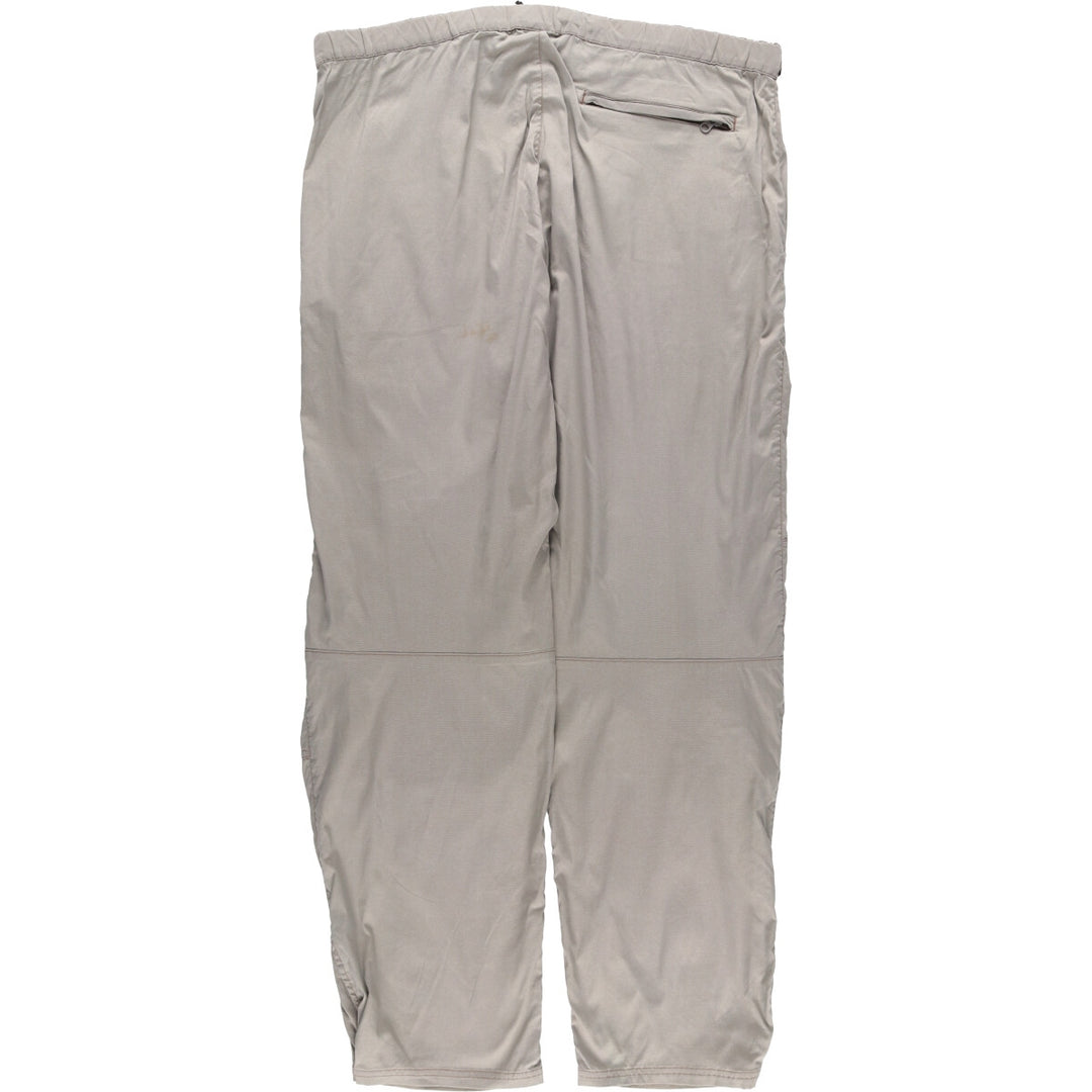 LLBean Nylon Pants Shaka Shaka Pants Men's Size L Nylon Khaki type Vintage Second Hand