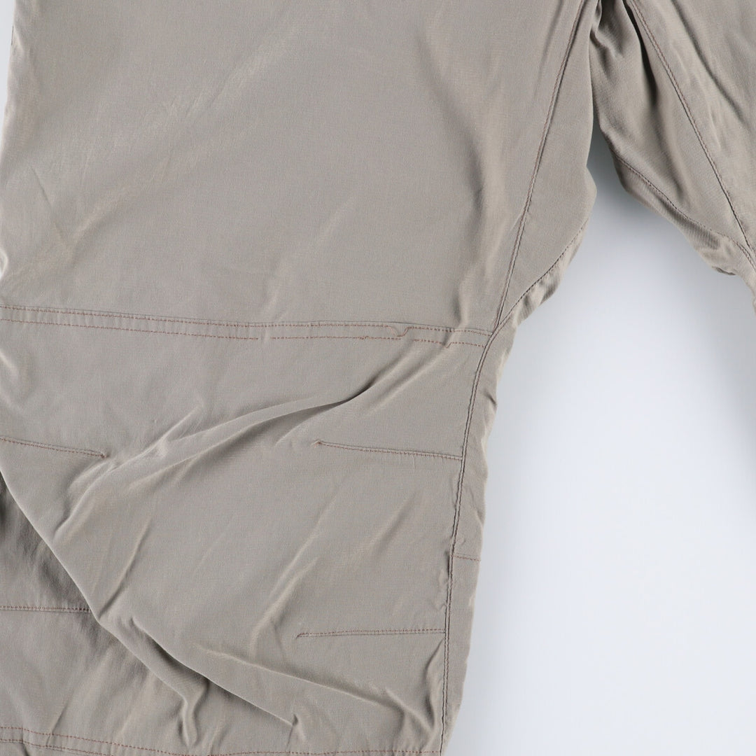 LLBean Nylon Pants Shaka Shaka Pants Men's Size L Nylon Khaki type Vintage Second Hand