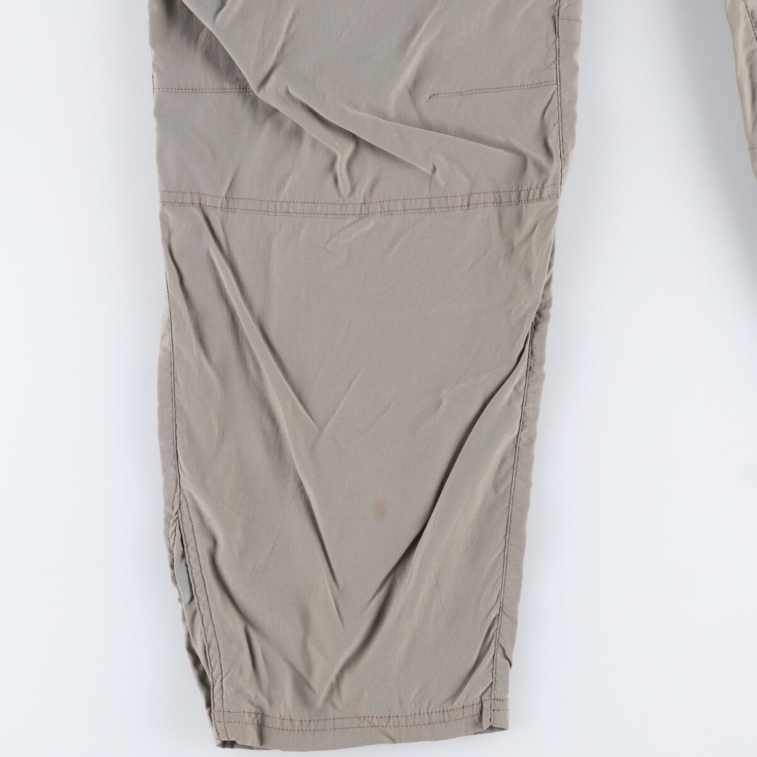 LLBean Nylon Pants Shaka Shaka Pants Men's Size L Nylon Khaki type Vintage Second Hand
