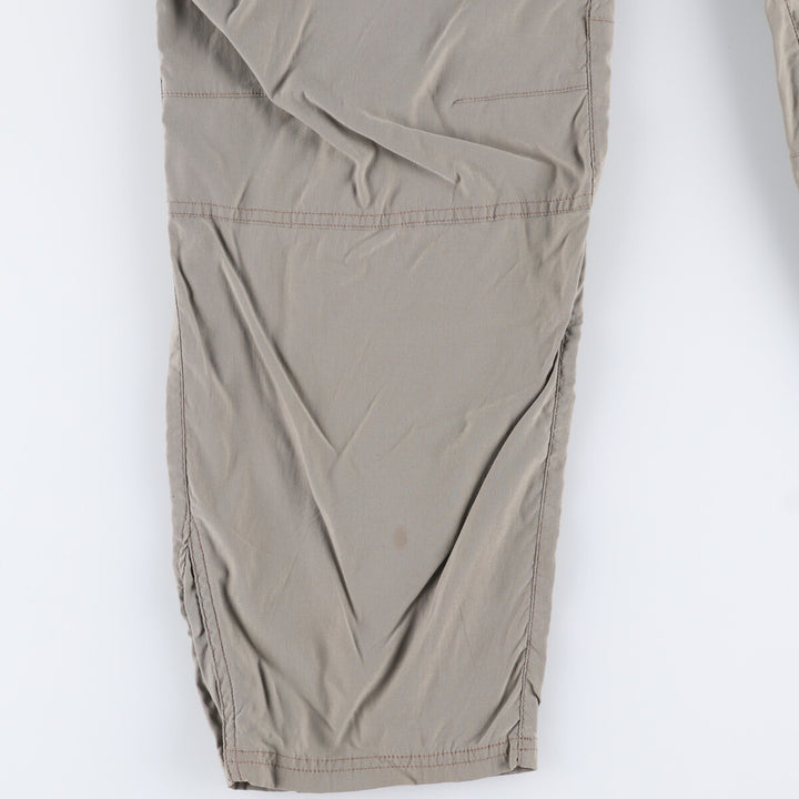 LLBean Nylon Pants Shaka Shaka Pants Men's Size L Nylon Khaki type Vintage Second Hand