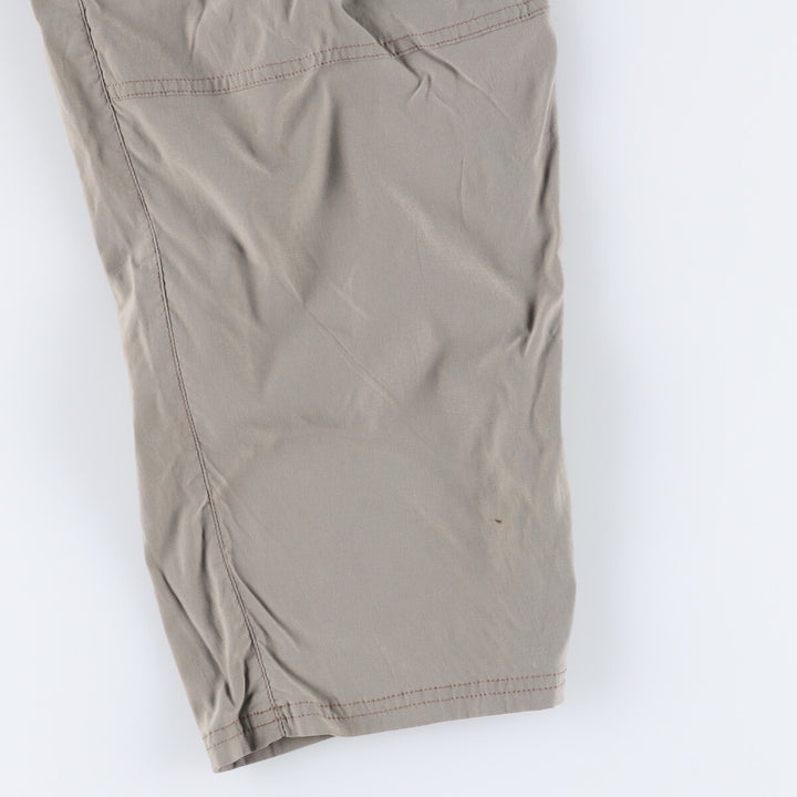 LLBean Nylon Pants Shaka Shaka Pants Men's Size L Nylon Khaki type Vintage Second Hand