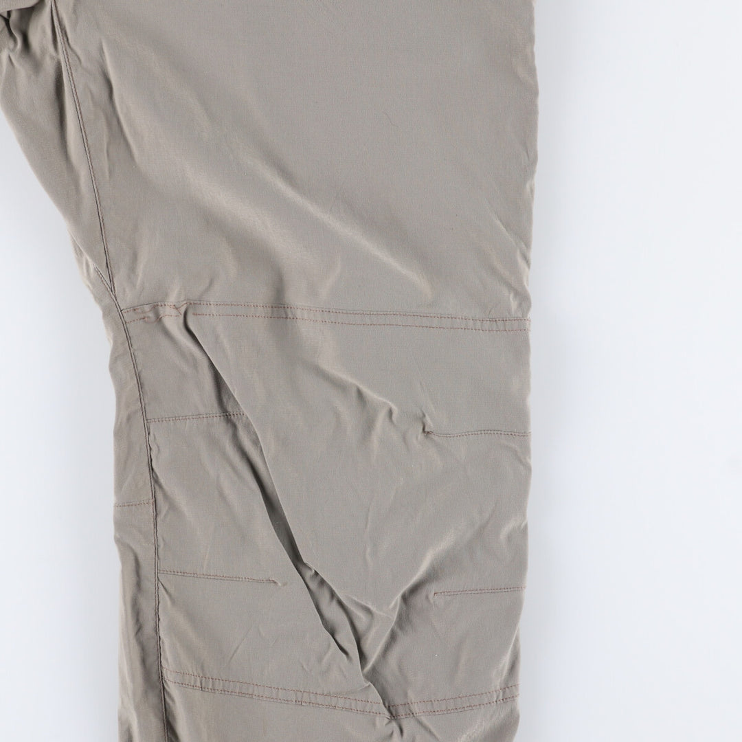 LLBean Nylon Pants Shaka Shaka Pants Men's Size L Nylon Khaki type Vintage Second Hand