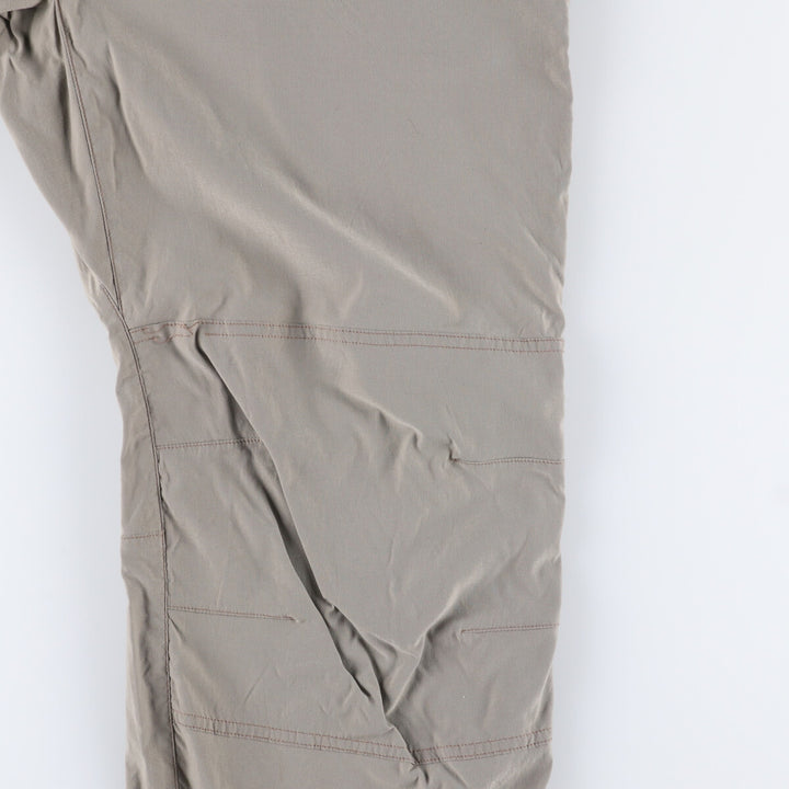 LLBean Nylon Pants Shaka Shaka Pants Men's Size L Nylon Khaki type Vintage Second Hand