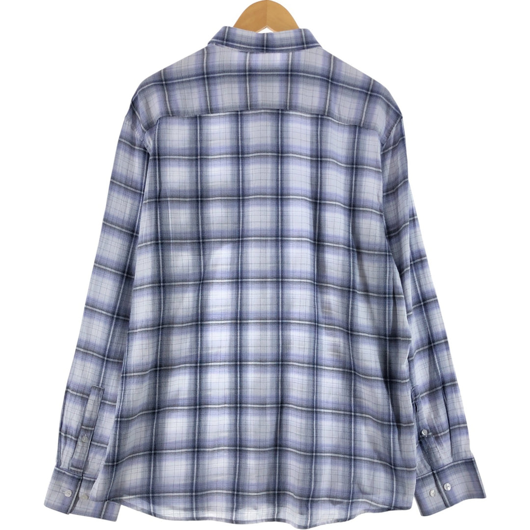 Calvin Klein Long Sleeve Button Down Check Shirt Men's XL /eaa527729