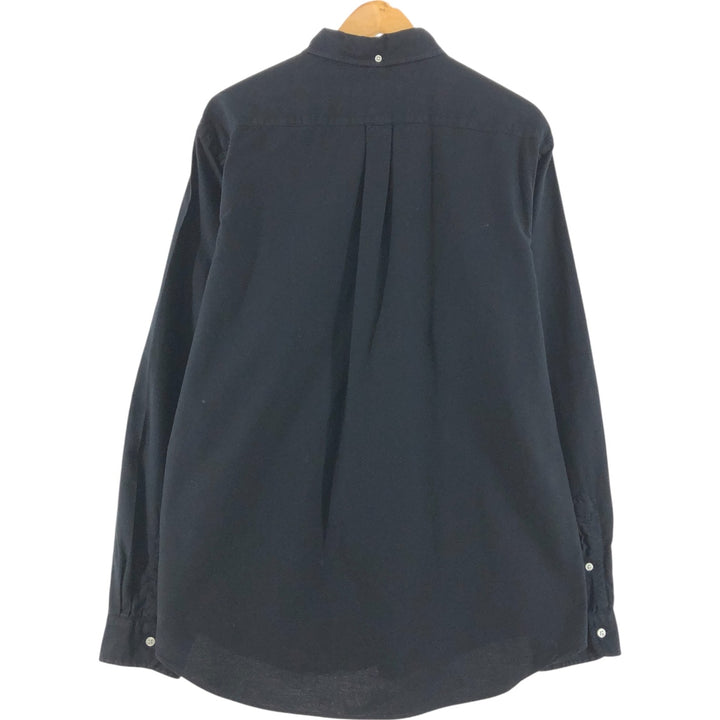 Ralph Lauren long sleeve button down shirt, men's XL size cotton black type Vintage Second Hand