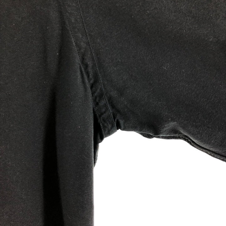 Ralph Lauren long sleeve button down shirt, men's XL size cotton black type Vintage Second Hand