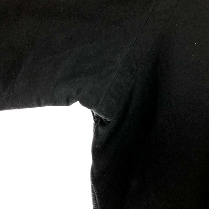Ralph Lauren long sleeve button down shirt, men's XL size cotton black type Vintage Second Hand