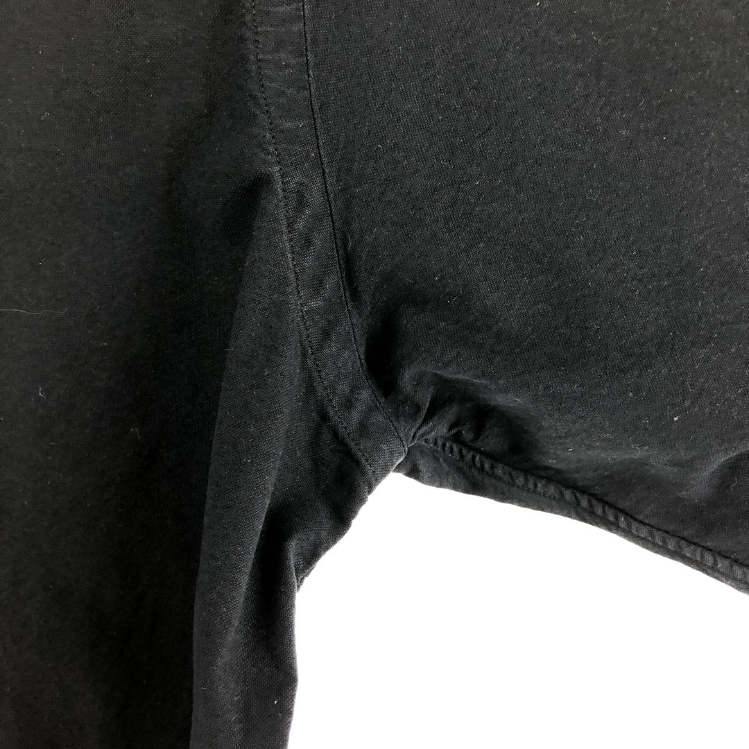 Ralph Lauren long sleeve button down shirt, men's XL size cotton black type Vintage Second Hand