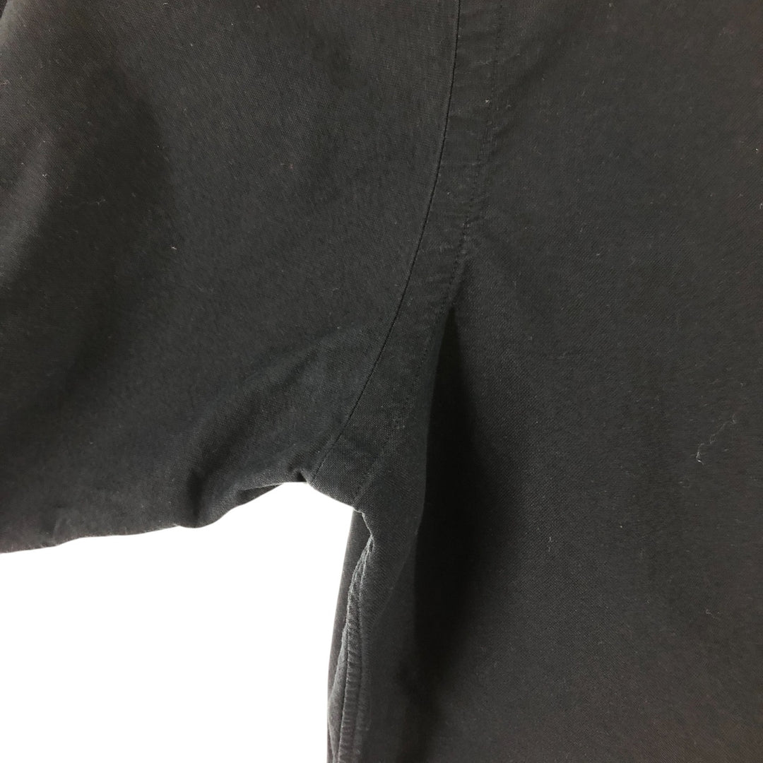 Ralph Lauren long sleeve button down shirt, men's XL size cotton black type Vintage Second Hand