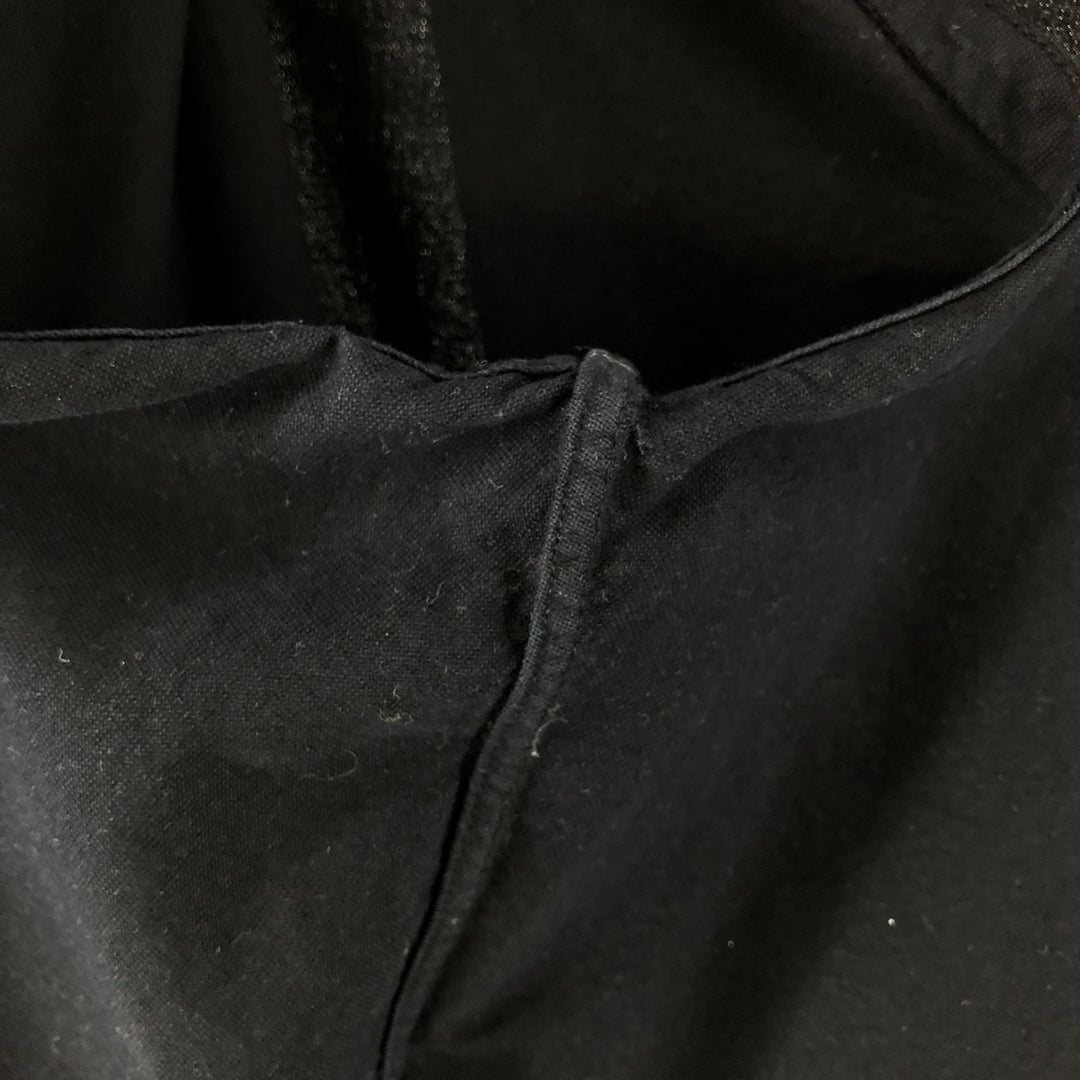 Ralph Lauren long sleeve button down shirt, men's XL size cotton black type Vintage Second Hand