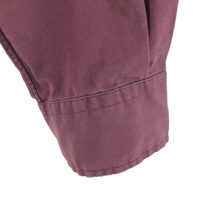 Ralph Lauren BLAKE long sleeve button down shirt, men's XL size cotton burgundy type Vintage Second Hand