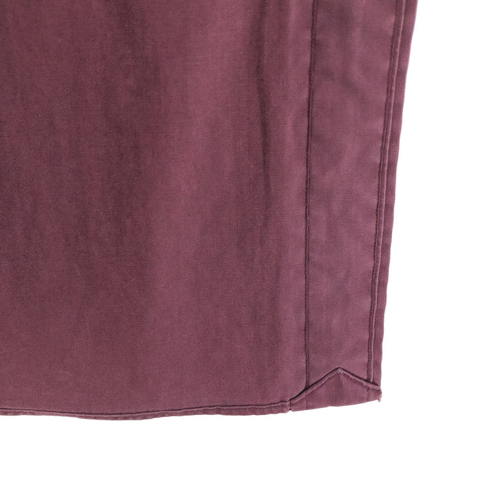 Ralph Lauren BLAKE long sleeve button down shirt, men's XL size cotton burgundy type Vintage Second Hand