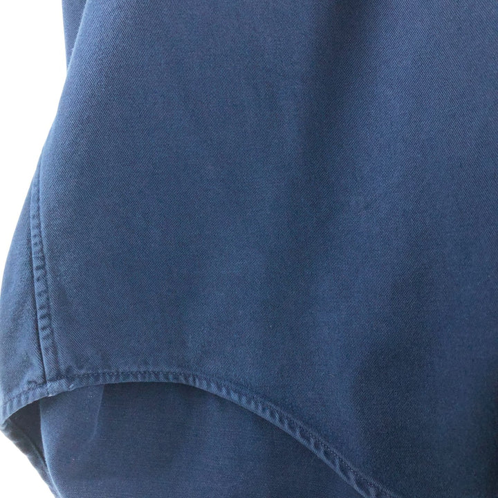 Ralph Lauren BLAKE long sleeve button down shirt, men's size M cotton navy blue type Vintage Second Hand
