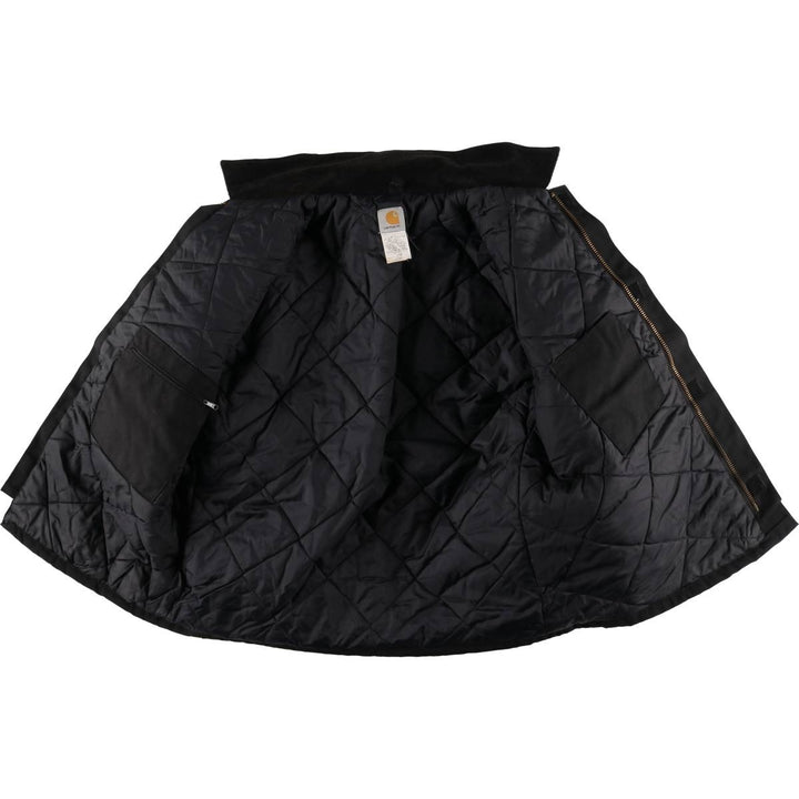 00'S Carhartt Traditional Jacket, Padded Jacket, Puffer Jacket, Made in USA, Men's XL Nylon black type Vintage Second Hand