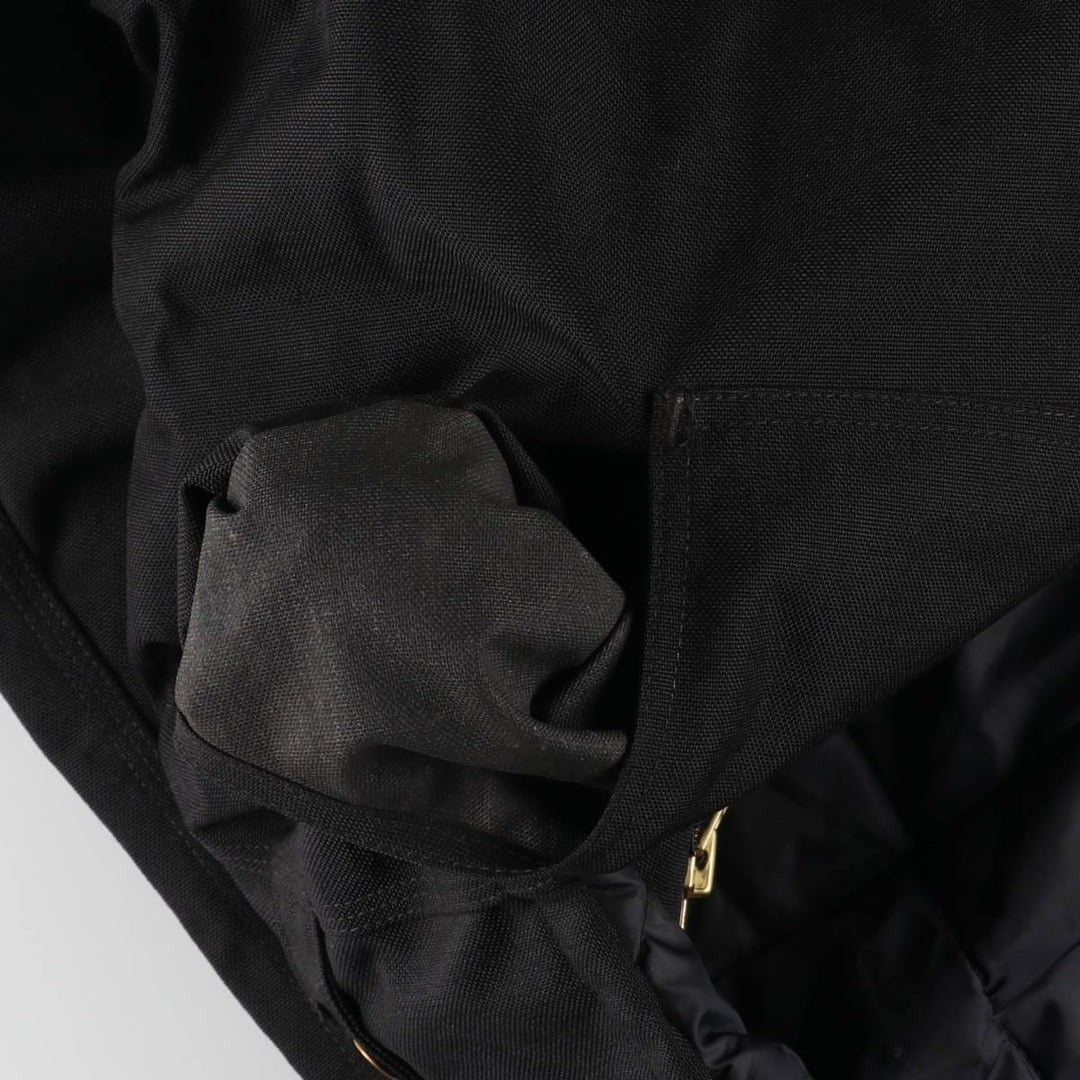 00'S Carhartt Traditional Jacket, Padded Jacket, Puffer Jacket, Made in USA, Men's XL Nylon black type Vintage Second Hand