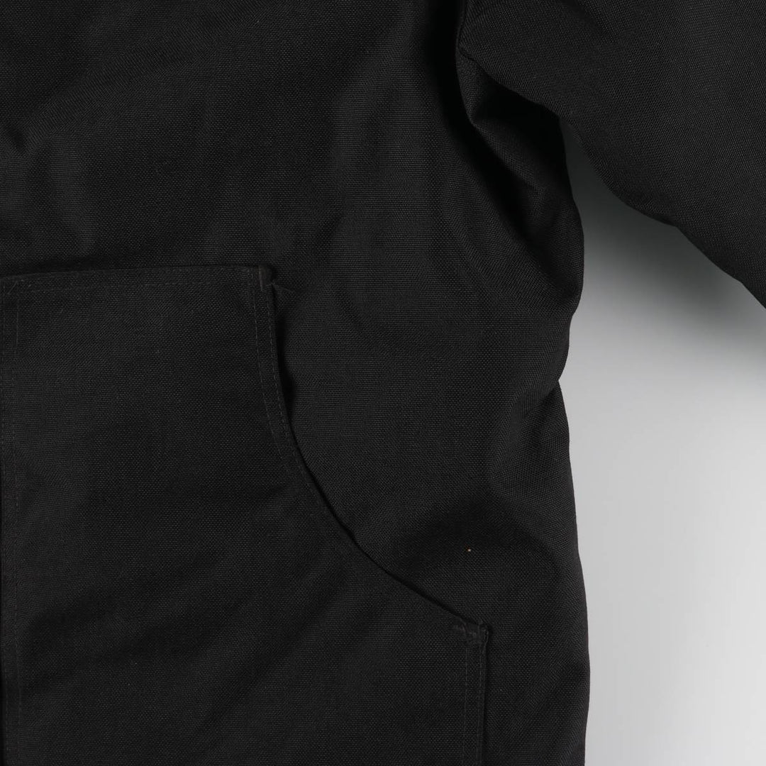 00'S Carhartt Traditional Jacket, Padded Jacket, Puffer Jacket, Made in USA, Men's XL Nylon black type Vintage Second Hand