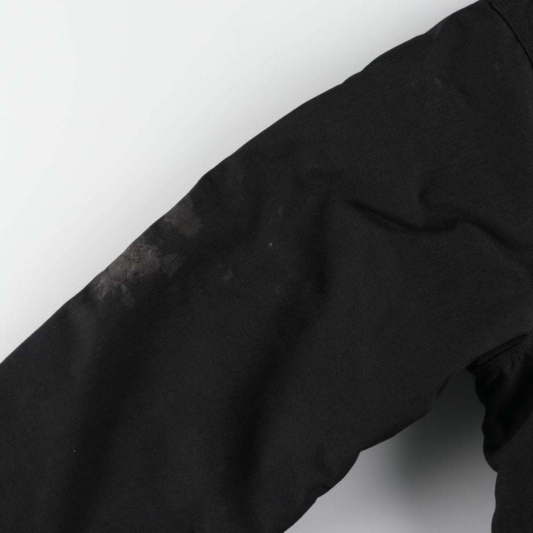 00'S Carhartt Traditional Jacket, Padded Jacket, Puffer Jacket, Made in USA, Men's XL Nylon black type Vintage Second Hand