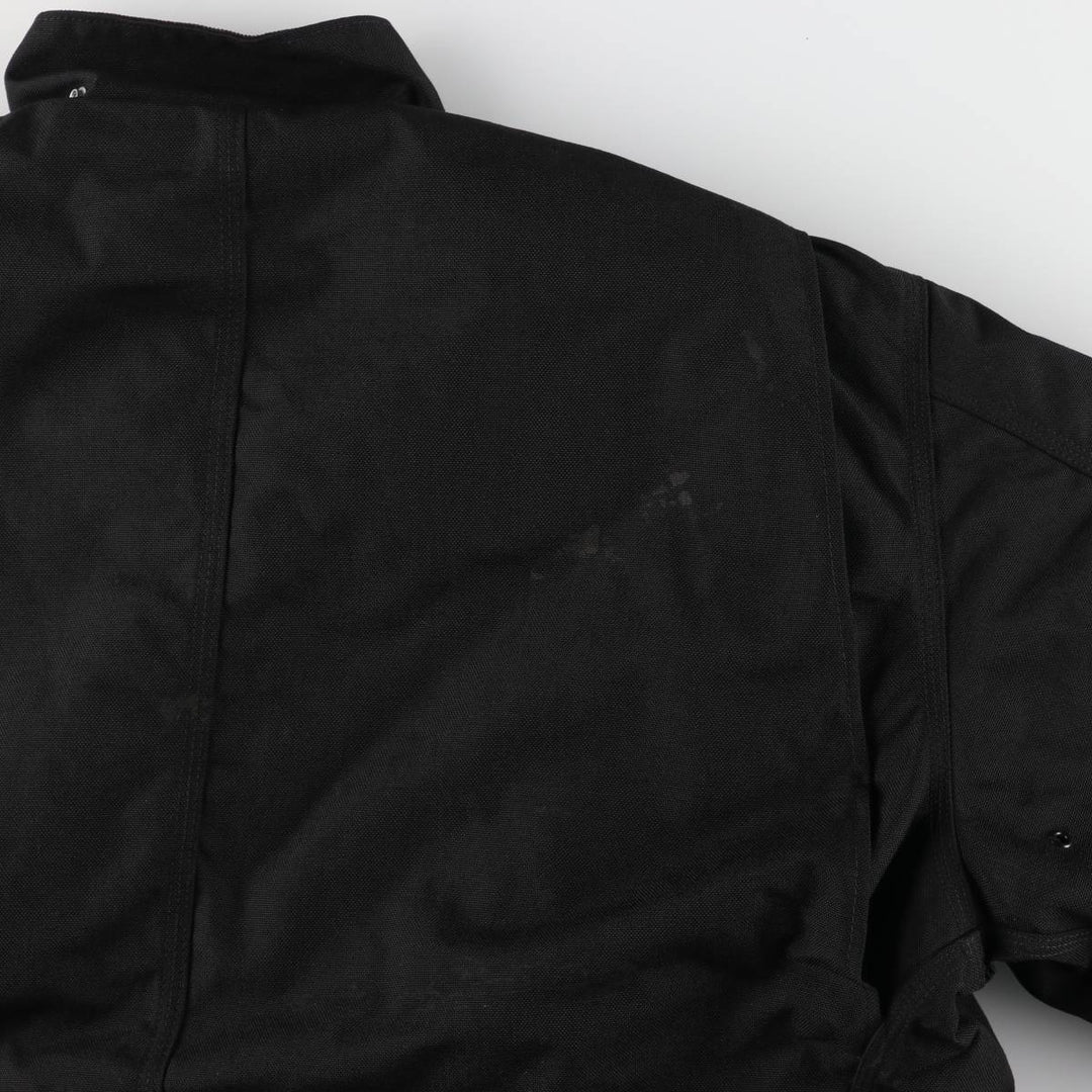 00'S Carhartt Traditional Jacket, Padded Jacket, Puffer Jacket, Made in USA, Men's XL Nylon black type Vintage Second Hand