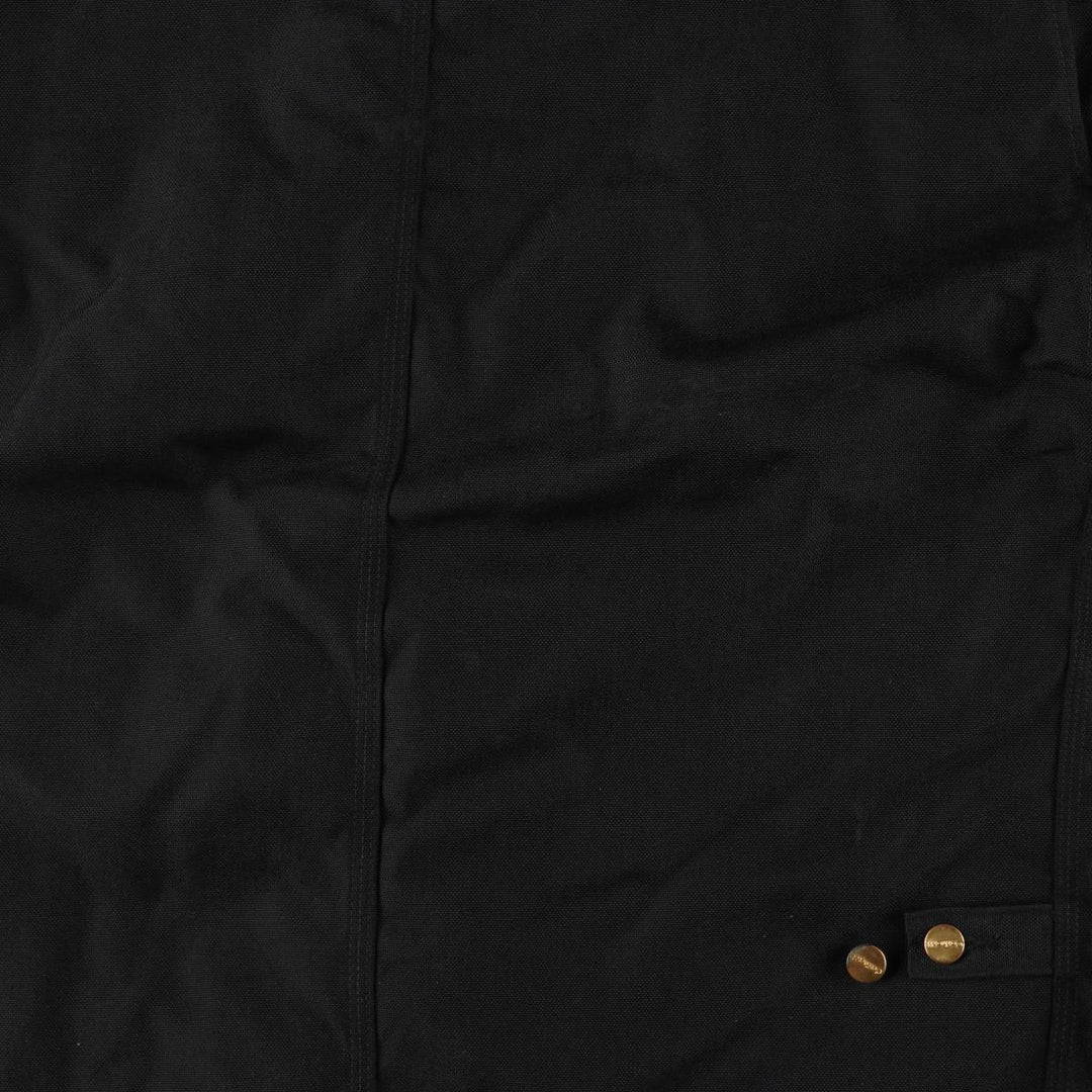 00'S Carhartt Traditional Jacket, Padded Jacket, Puffer Jacket, Made in USA, Men's XL Nylon black type Vintage Second Hand