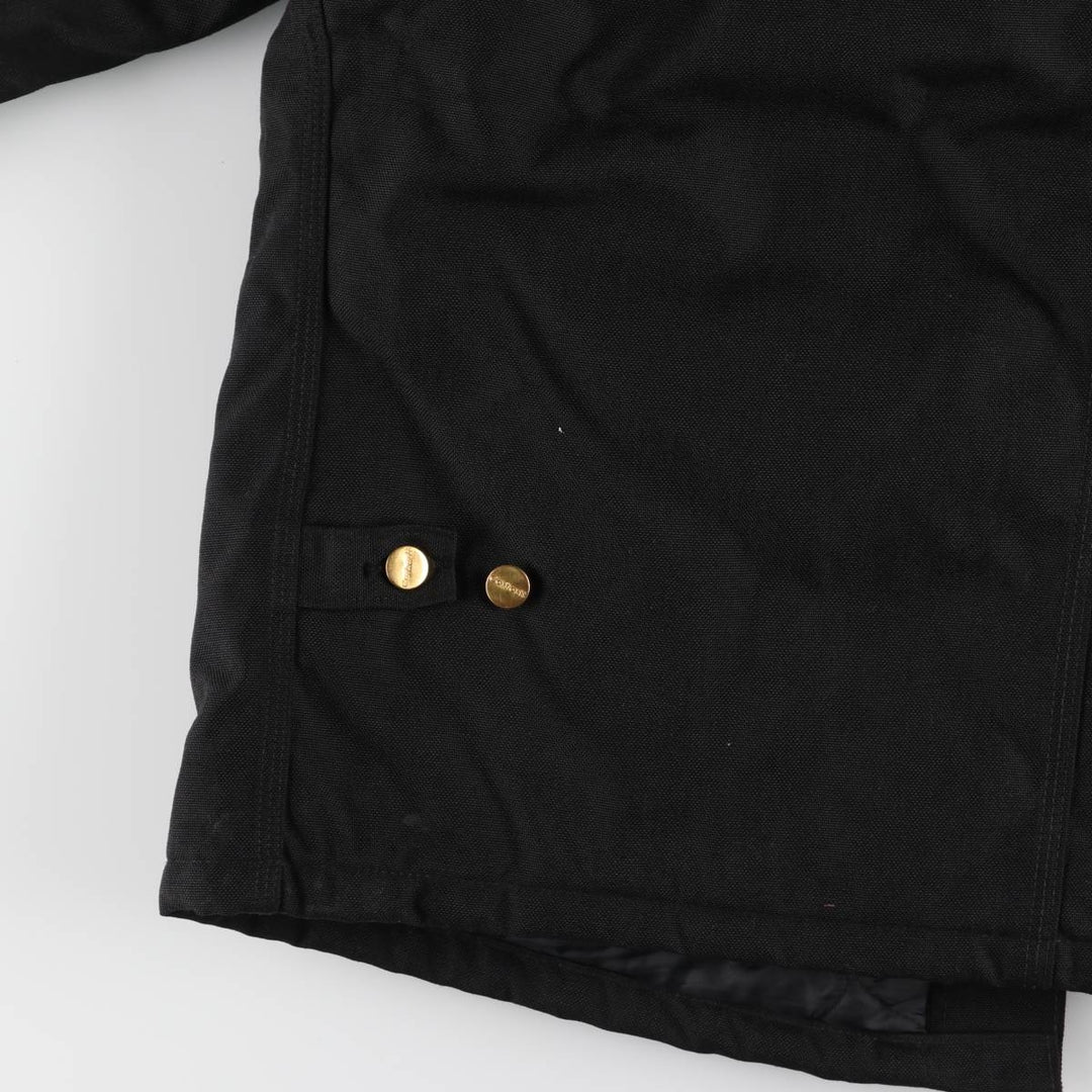 00'S Carhartt Traditional Jacket, Padded Jacket, Puffer Jacket, Made in USA, Men's XL Nylon black type Vintage Second Hand