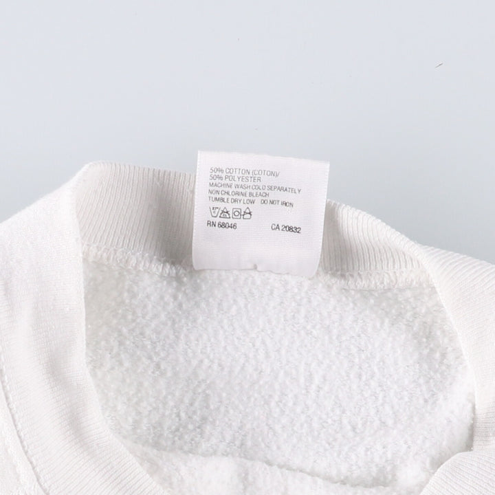 Vintage 1990'S Tartex Pennsylvania State University college sweatshirt, made in the USA, men's size XL cotton white type Vintage Second Hand