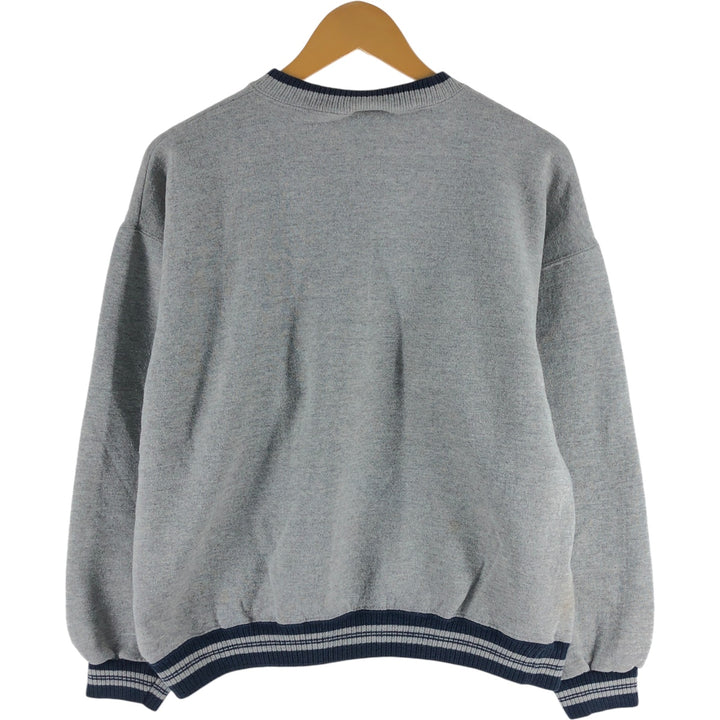 90'S Discus Athletic plain blank sweatshirt, made in the USA, men's size XL, vintage cotton gray type Vintage Second Hand