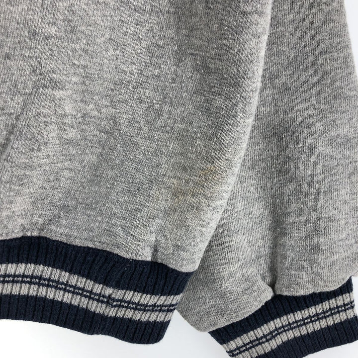 90'S Discus Athletic plain blank sweatshirt, made in the USA, men's size XL, vintage cotton gray type Vintage Second Hand