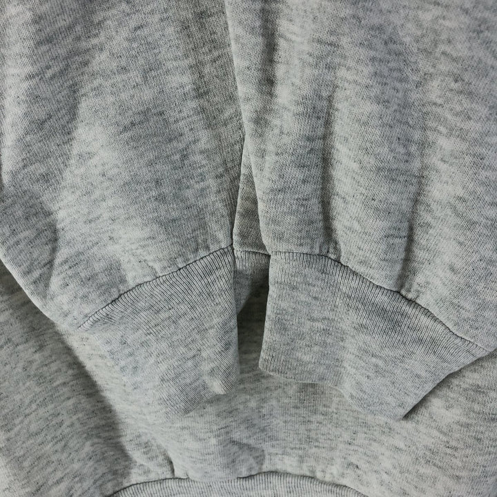 Fruit of the Loom printed sweatshirt, sweatshirt, made in the USA, men's XL size, vintage cotton gray type Vintage Second Hand