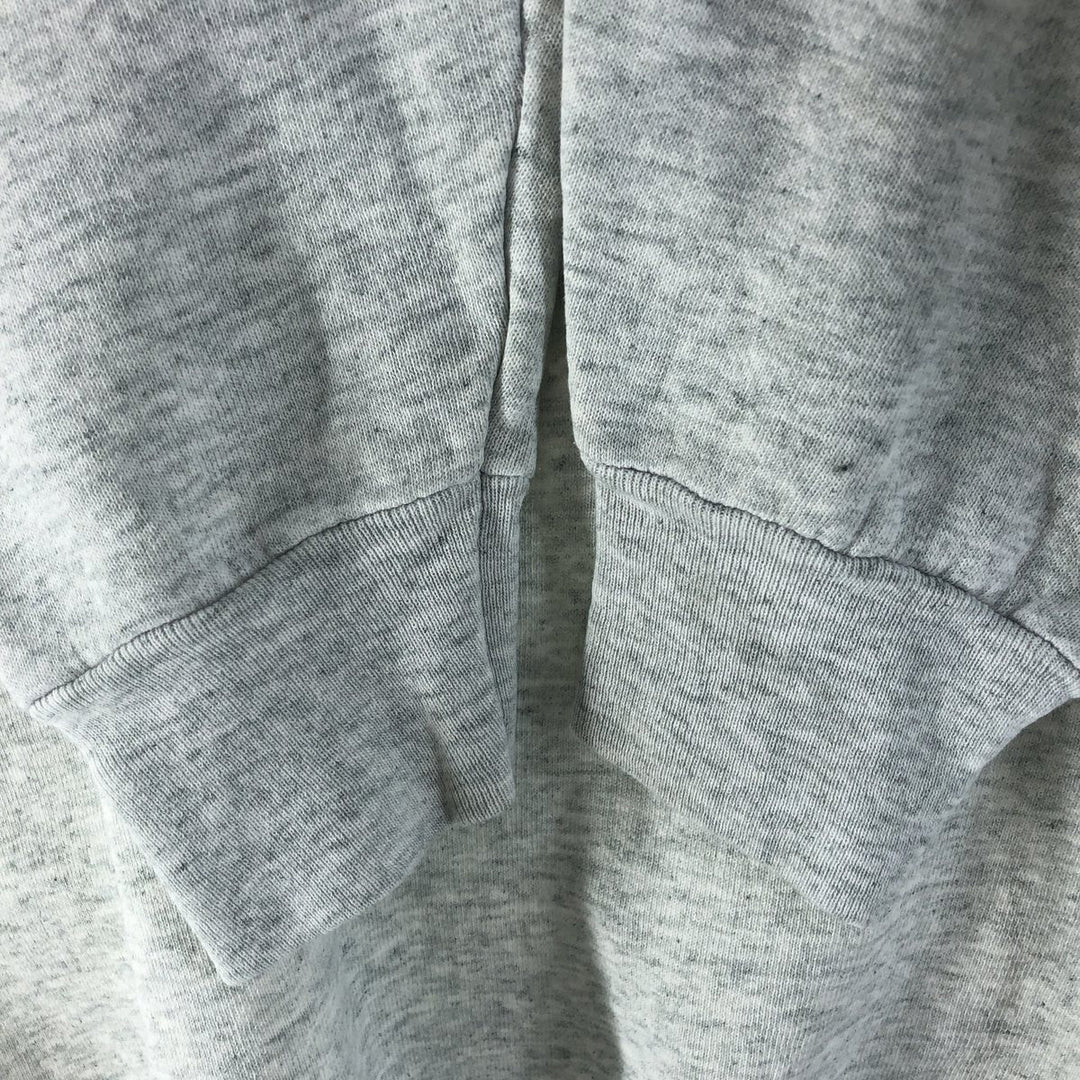 Fruit of the Loom printed sweatshirt, sweatshirt, made in the USA, men's XL size, vintage cotton gray type Vintage Second Hand