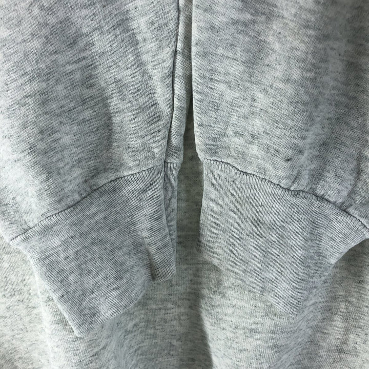 Fruit of the Loom printed sweatshirt, sweatshirt, made in the USA, men's XL size, vintage cotton gray type Vintage Second Hand