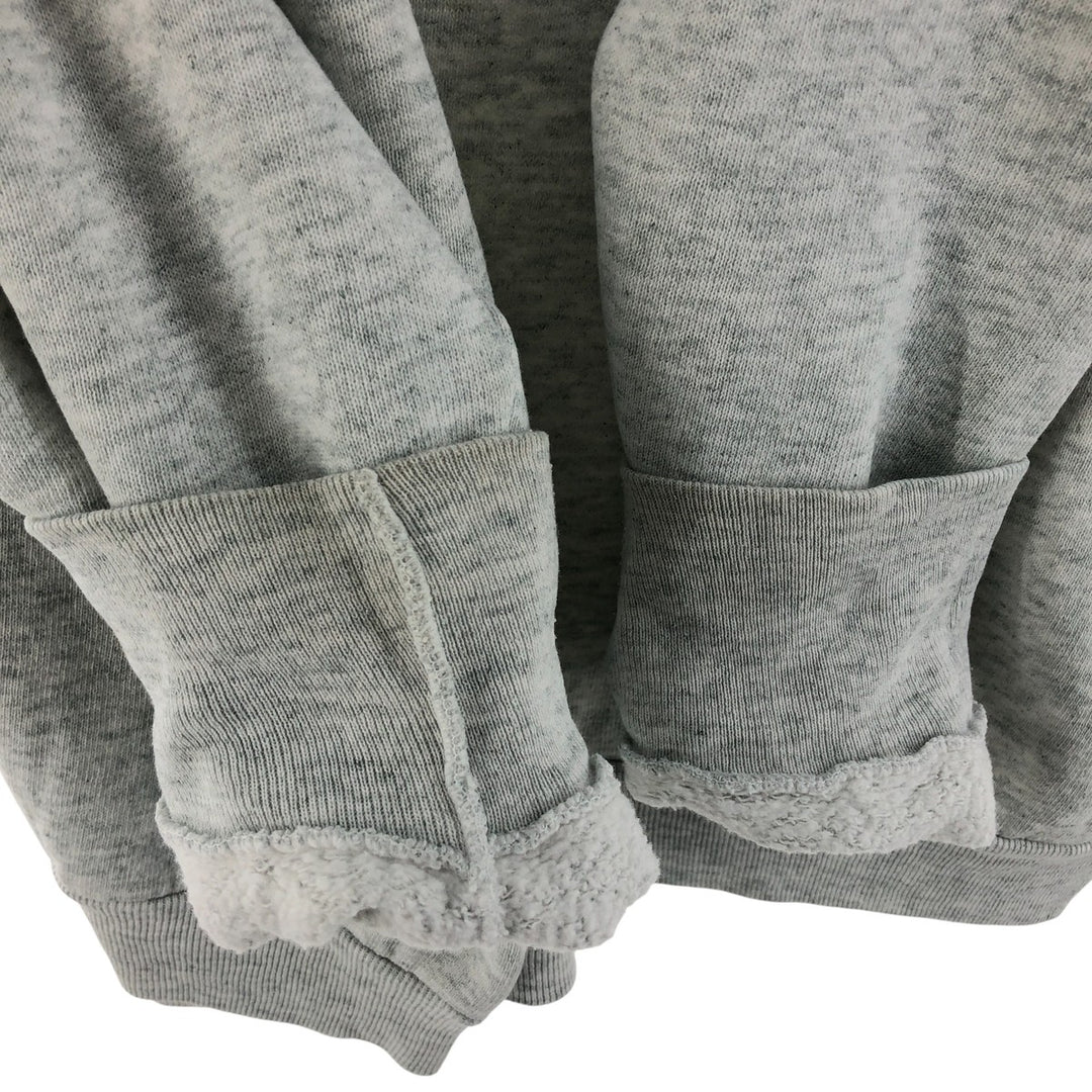 Fruit of the Loom printed sweatshirt, sweatshirt, made in the USA, men's XL size, vintage cotton gray type Vintage Second Hand